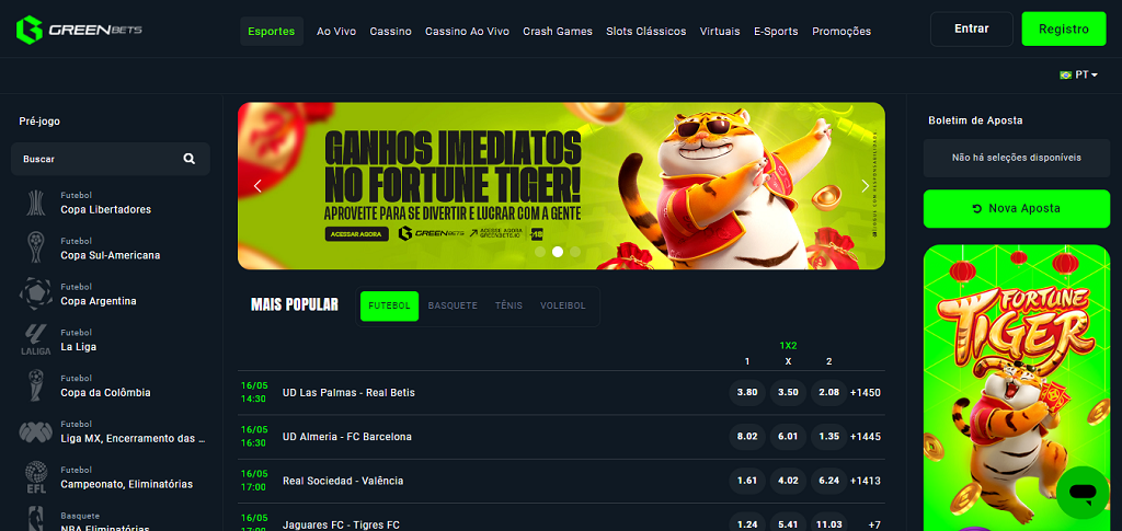 greenbets-io-tela-inicial